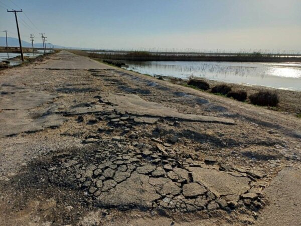 Τσιαπλές: Άμεσα να αποκατασταθεί ο δρόμος Αχίλλειο-Καλαμάκι