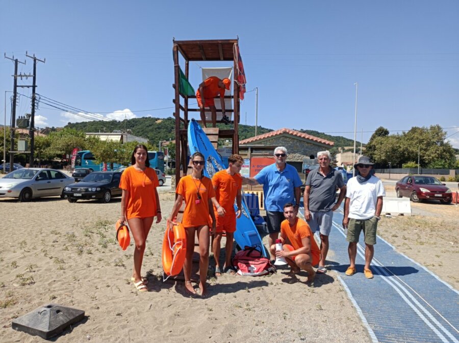 Σε πλήρη ναυαγοσωστική κάλυψη οι παραλίες – BayWatch στο Δήμο Αγιάς