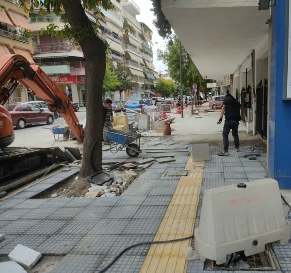 Από Μουρούζη έως Ηρώων Πολυτεχνείου συνεχίζονται τα έργα στην Ανθίμου Γαζή – Σε ισχύ κυκλοφοριακές ρυθμίσεις με απαγόρευση στάθμευσης