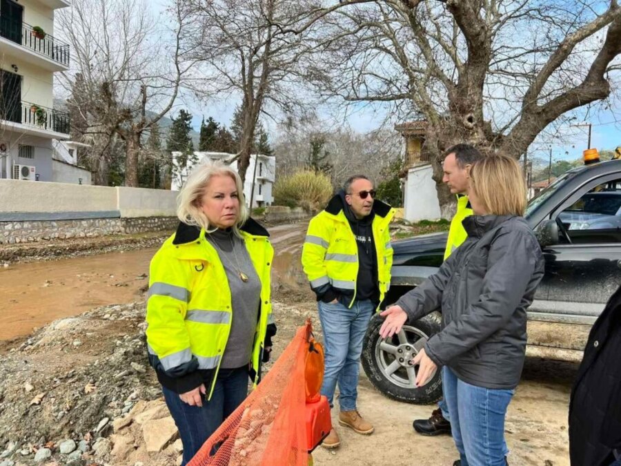 Επιθεώρηση έργων στο Δήμο Ν. Πηλίου από την Αντιπεριφερειάρχη Μαγνησίας