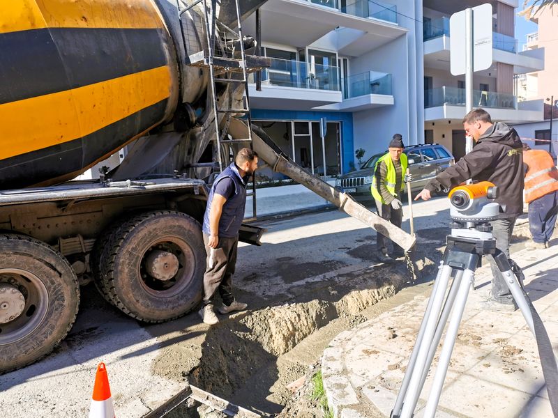 Ολοκληρώνεται αντιπλημμυρικό έργο της ΔΕΥΑΤ στην οδό Απόλλωνος