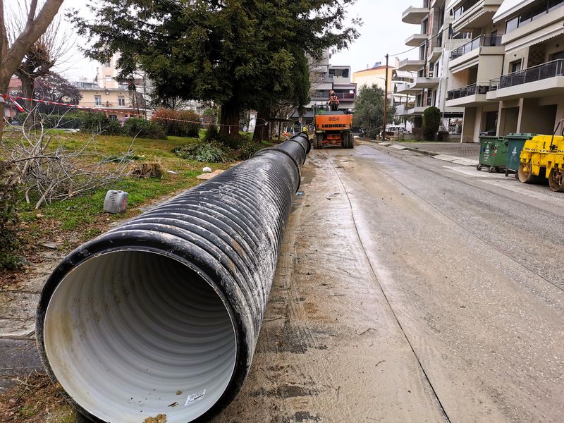 ΔΕΥΑΤ: Στην πλατεία Αγρότισσας νέο έργο για τα όμβρια ύδατα