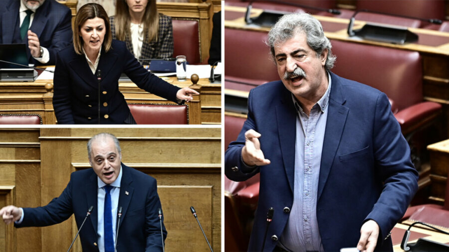 Σκληρή κόντρα Αγαπηδάκη με Βελόπουλο και Πολάκη στη Βουλή – «Ντροπή σου», «Άντε να χαθείς»