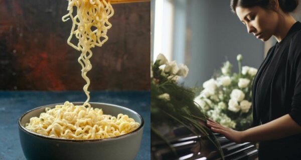 Η νέα viral «τρέλα» της Κίνας: Κάνουν ουρές για noodles σε γραφείο τελετών