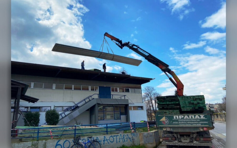 “Πράσινο” και αθλητικό έργο του Δ. Τρικκαίων: Ενεργειακή αναβάθμιση και στο Δημοτικό Κλειστό Γυμναστήριο