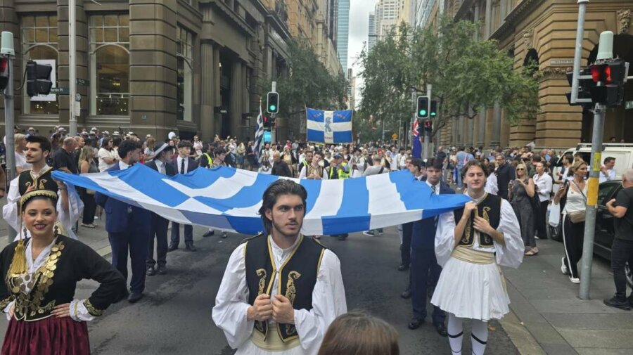 Μεγαλειώδης παρέλαση για την 25η Μαρτίου στο Σίδνεϊ